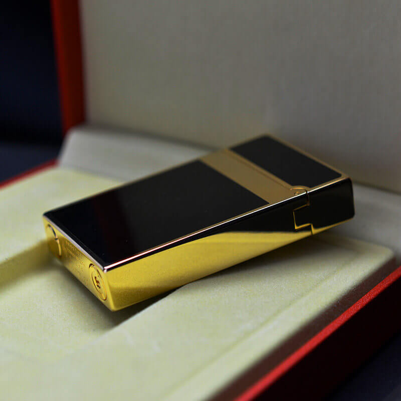 Dupont Sơn Mài Đen Chủ Đề Le Grand Cigar Club D90