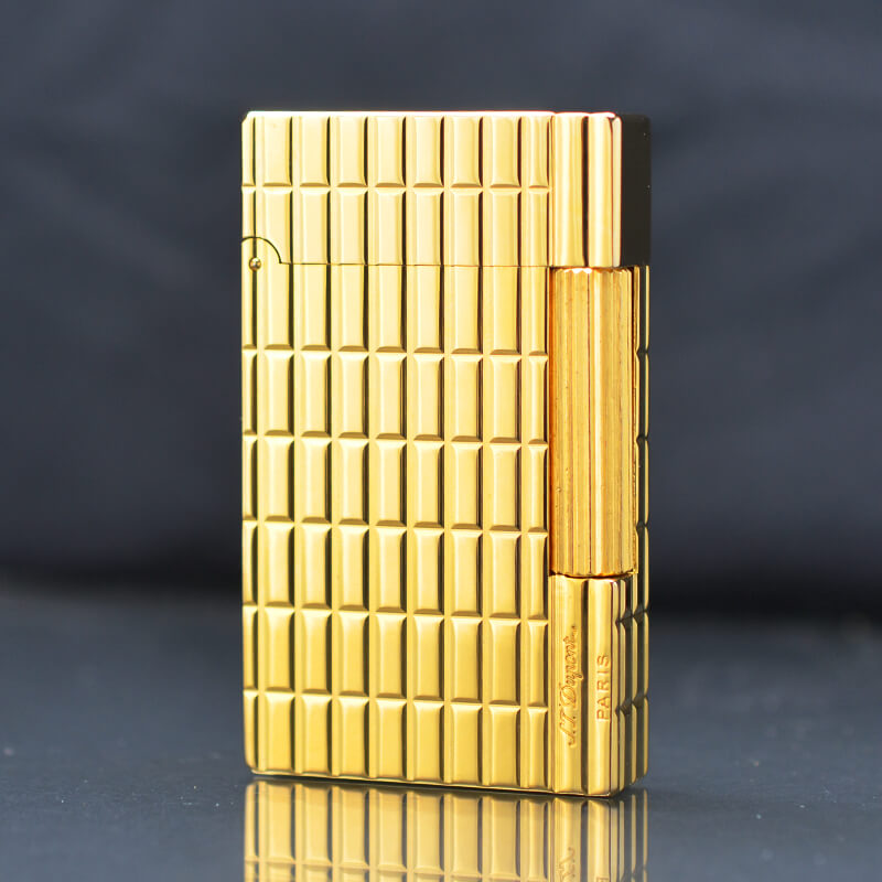 Bật lửa ST Dupont vàng khối- món quà siêu độc đáo, ý nghĩa